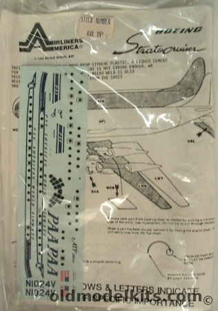 ATP 1/144 Boeing B-377 Stratocruiser Pan Am plastic model kit